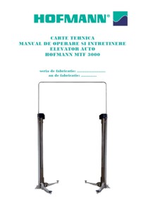 Hofmann MTF 3000
