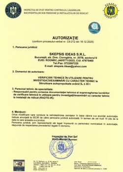 Autorizație expertiză tehnică stivuitoare