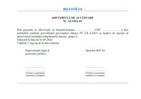 Adeverință legător de sarcină macara, grupa A