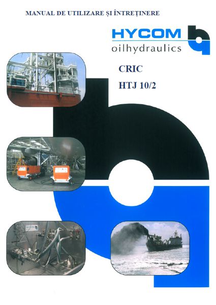 Manual utilizare și întreținere cric Hycom HTJ 10/2