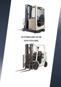 Autorizare ISCIR stivuitor cu catarg